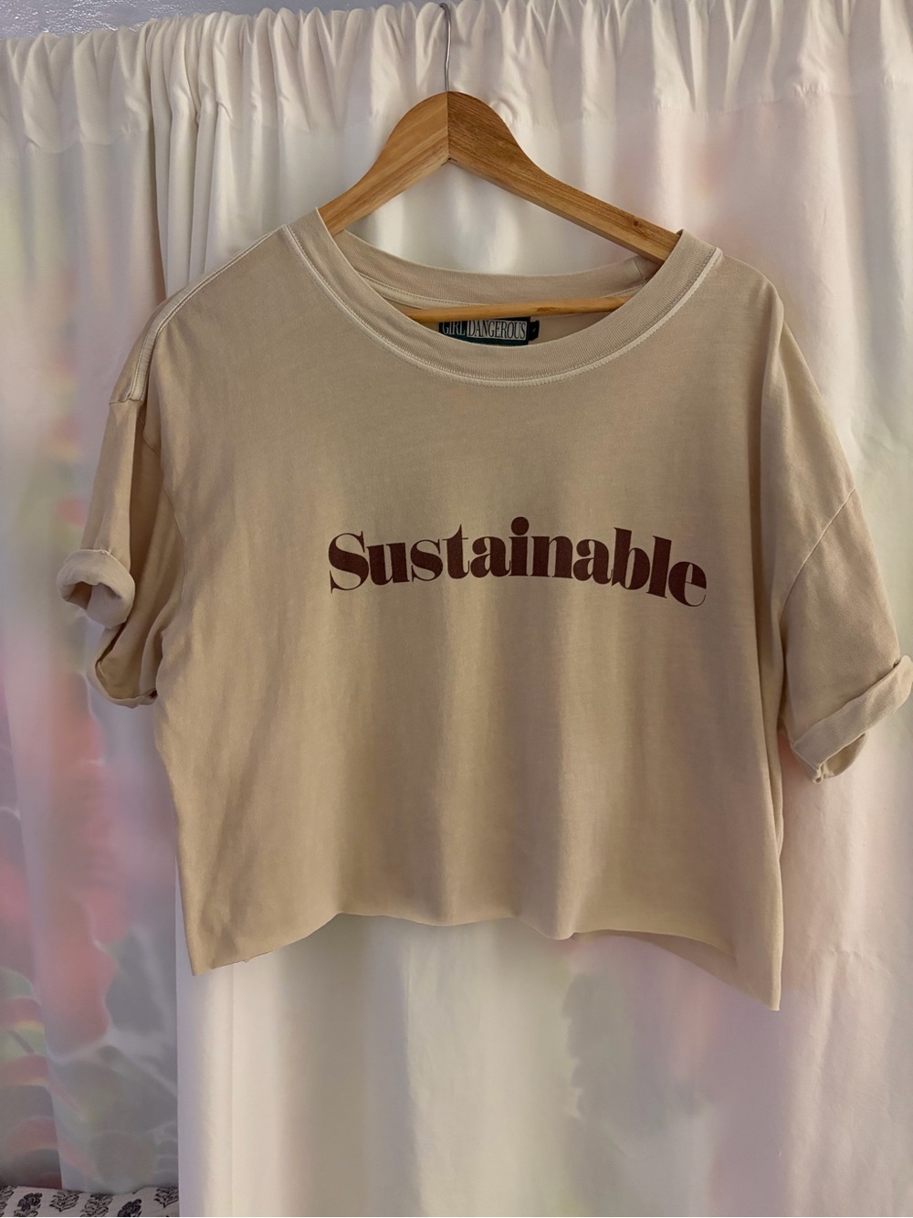 Girl Dangerous organic cotton t shirt